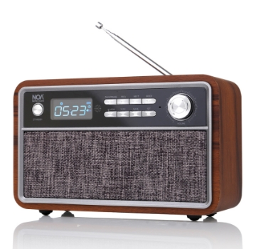 תמונה של רדיו בלוטוס בעיצוב רטרו קלאסי -NOA sound box V300