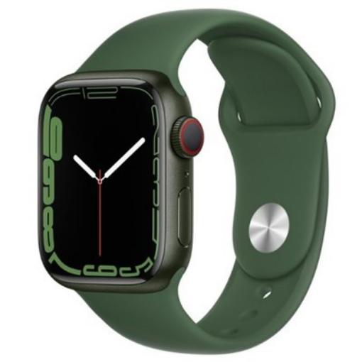 תמונה של שעון חכם Apple Watch Series 7 45mm Aluminum Case Sport Band GPS אפל