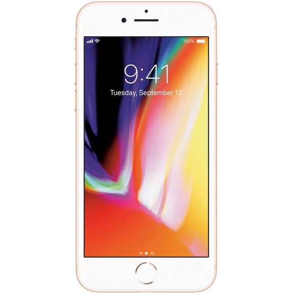 תמונה של טלפון סלולרי אפל אייפון 8 זהב Apple iPhone 8 gold 64GB