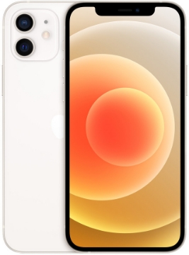 תמונה של טלפון סלולרי אפל אייפון 12 לבן Apple iPhone 12 White 128GB