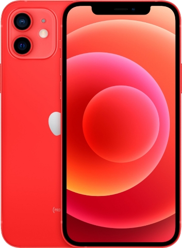 תמונה של טלפון סלולרי אפל אייפון 12 אדום Apple iPhone 12 Red 256GB