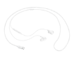אוזניות חוטיות סמסונג AKG לבן Samsung Wire earphone AKG white