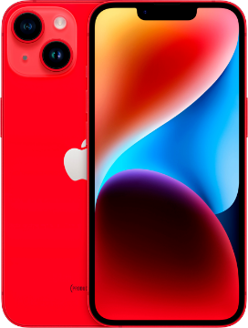 תמונה של טלפון סלולרי אפל אייפון 14 אדום חדש   Apple iPhone 14 Red 128GB 