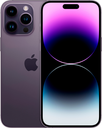 Picture of טלפון סלולרי אפל אייפון 14 פרו סגול חדש מתצוגה Apple iPhone 14 pro Purple 128GB 