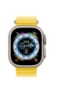 שעון חכם אפל Apple Watch Ultra + Cellular 49mm בצבע Titanium Case with Yellow Ocean Band