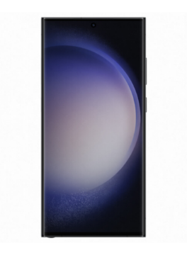 תמונה של טלפון סלולרי שחור Samsung Galaxy S23 Ultra 5G SM-S918B/DS 256GB 12GB RAM סמסונג