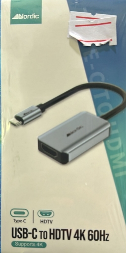 Picture of מתאם USB TO HDTV 4K 60HZ NORDIC