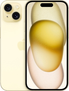 תמונה של טלפון סלולרי אפל אייפון 15 צהוב Apple iPhone 15 Yellow 128GB