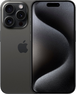תמונה של טלפון סלולרי אפל אייפון 15 פרו שחור Apple iPhone 15 Pro Black 256GB