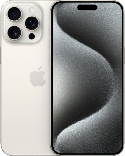 Picture of טלפון סלולרי אפל אייפון 15 פרו מקס לבן Apple iPhone 15 Pro Max White 1TB