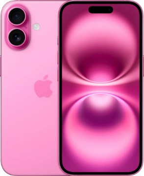 תמונה של טלפון סלולרי אפל אייפון 16 ורוד Apple iPhone 16 pink 128GB