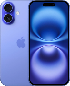 תמונה של טלפון סלולרי אפל אייפון 16 כחול Apple iPhone 16 blue 128GB